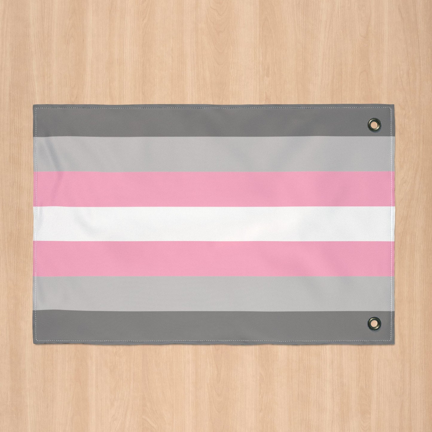 Demigirl Double-Sided Pride Flag with Grommets