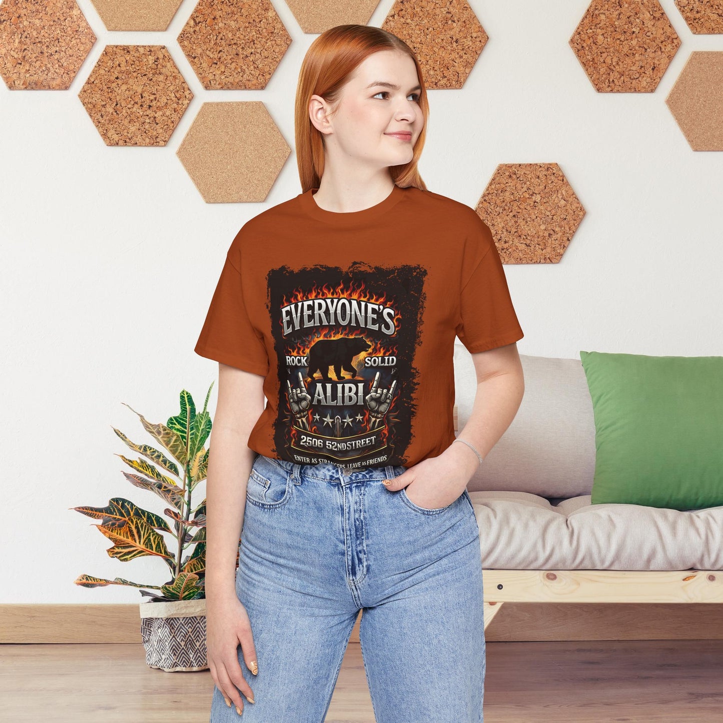 Everyone's Alibi Bear T-Shirt