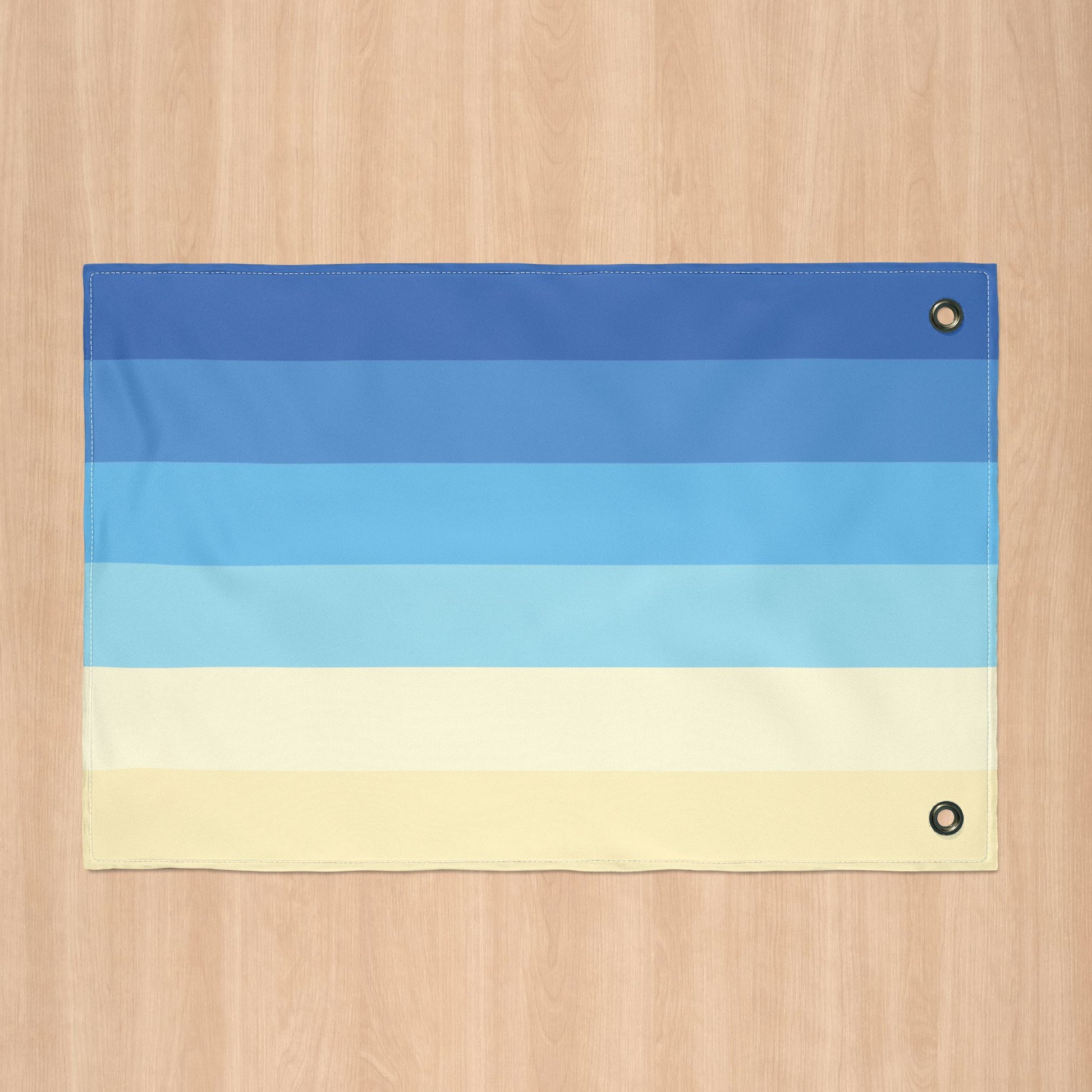 Uranic Double-Sided Pride Flag with Grommets