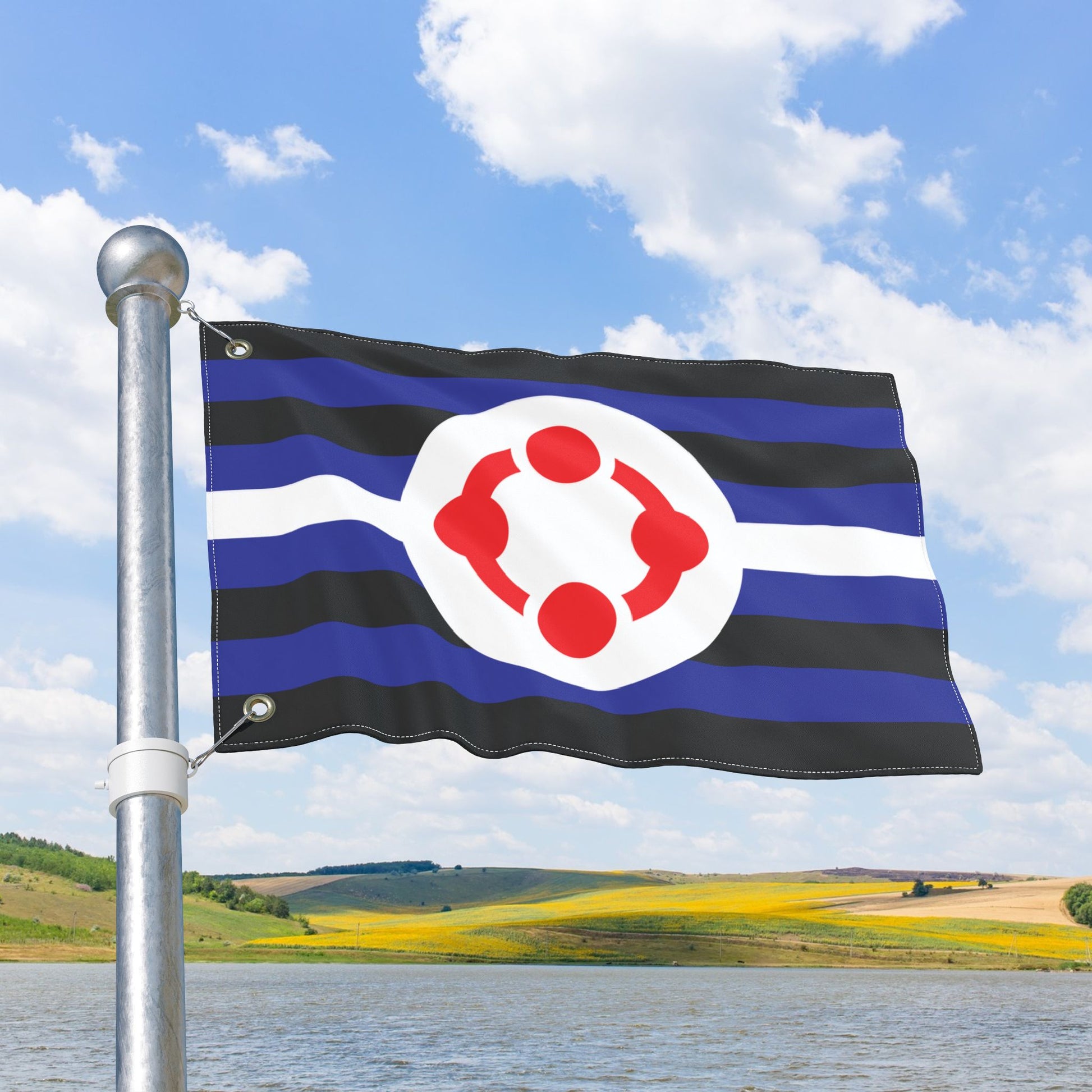 Fetish Pride Flag with Grommets