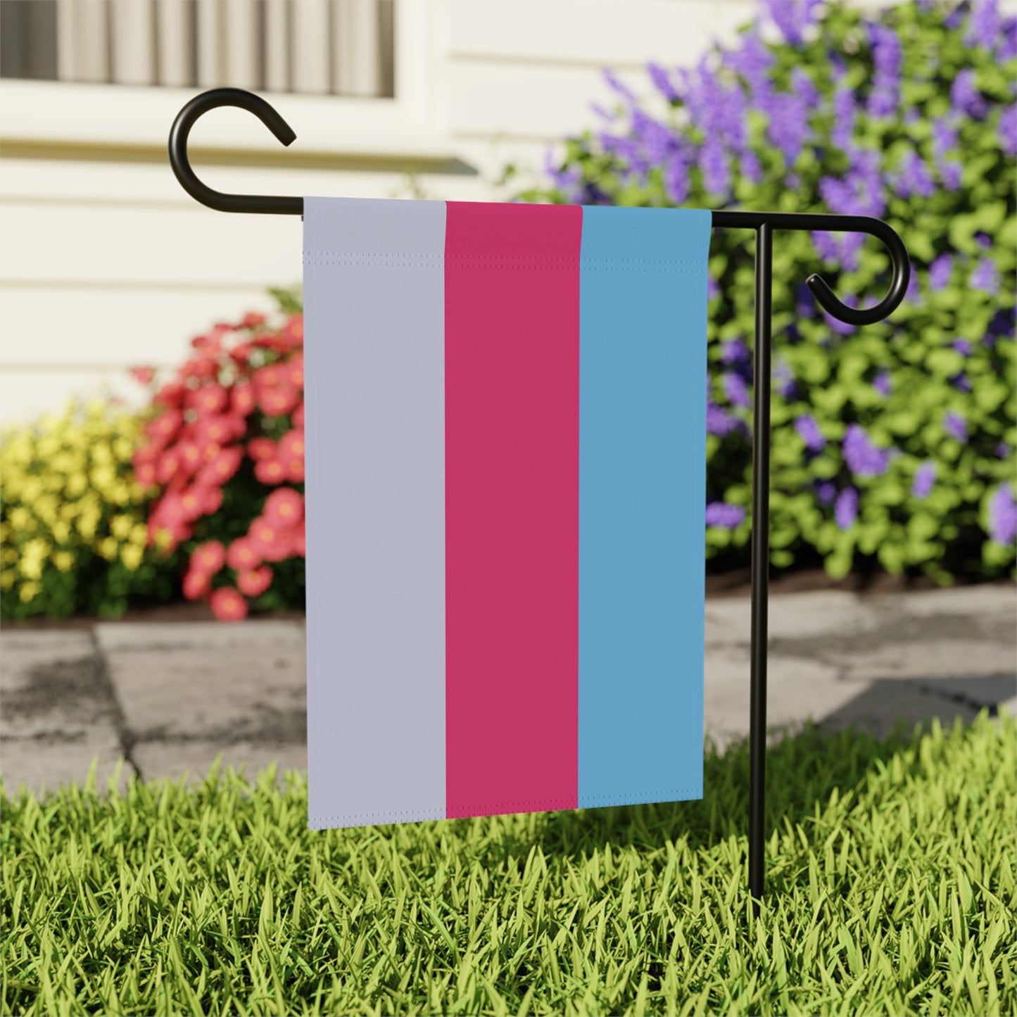 12'' × 18'' Sapiosexual Grey Pride Garden Banner