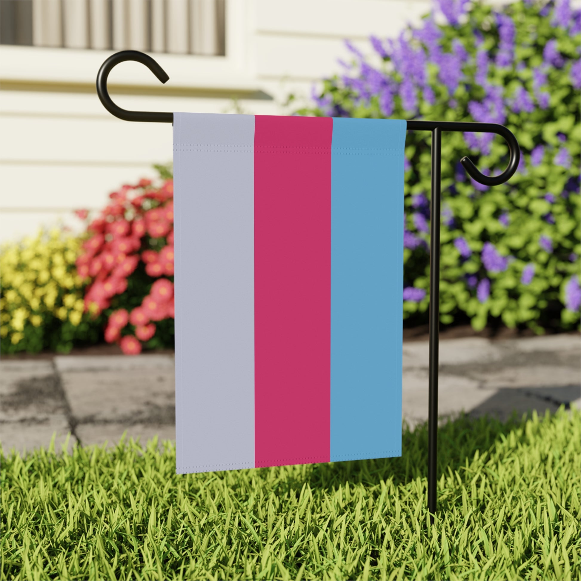 12'' × 18'' Sapiosexual Grey Pride Garden Banner