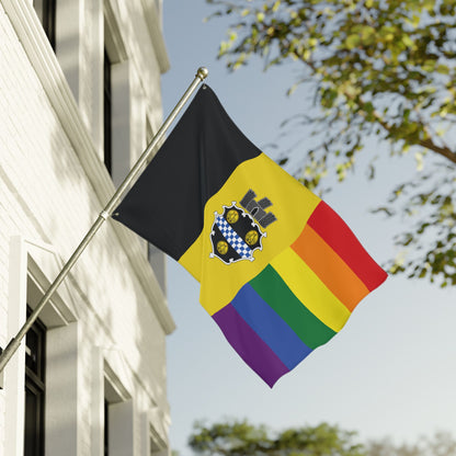 36'' × 60'' Pittsburgh Pride Flag with Grommets