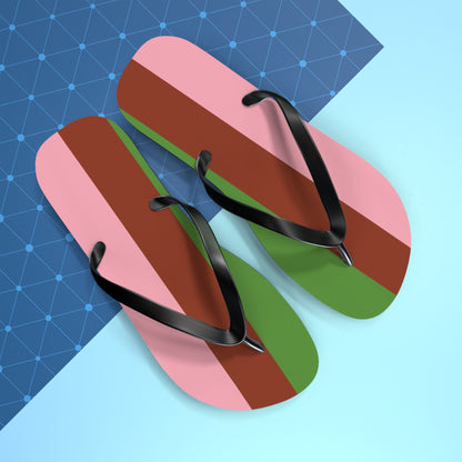 Gynesexual Pride Flip Flops