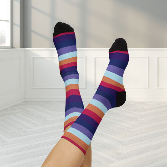 M Lesboy Pride Socks