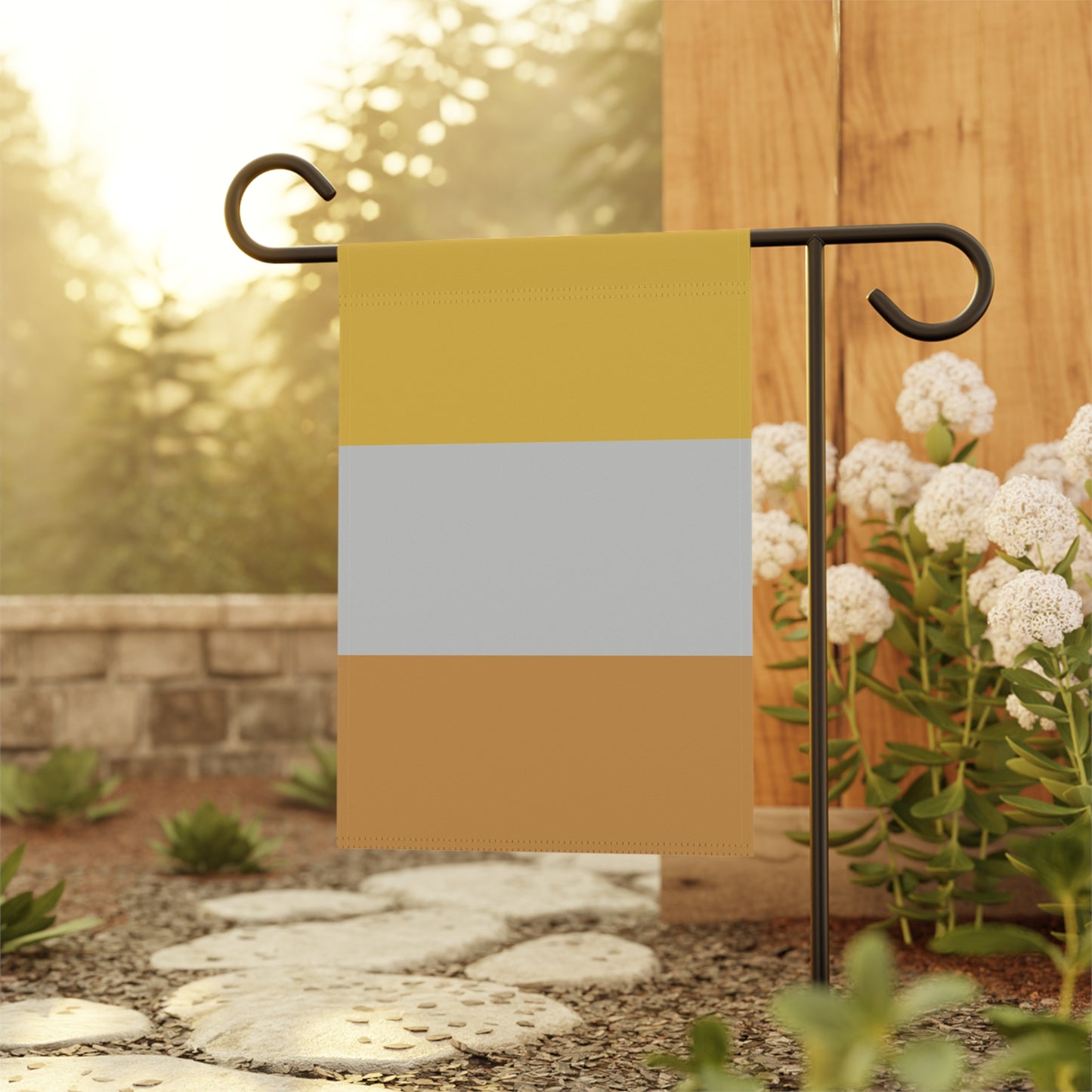 Disability Gold Pride Garden Flag Banner