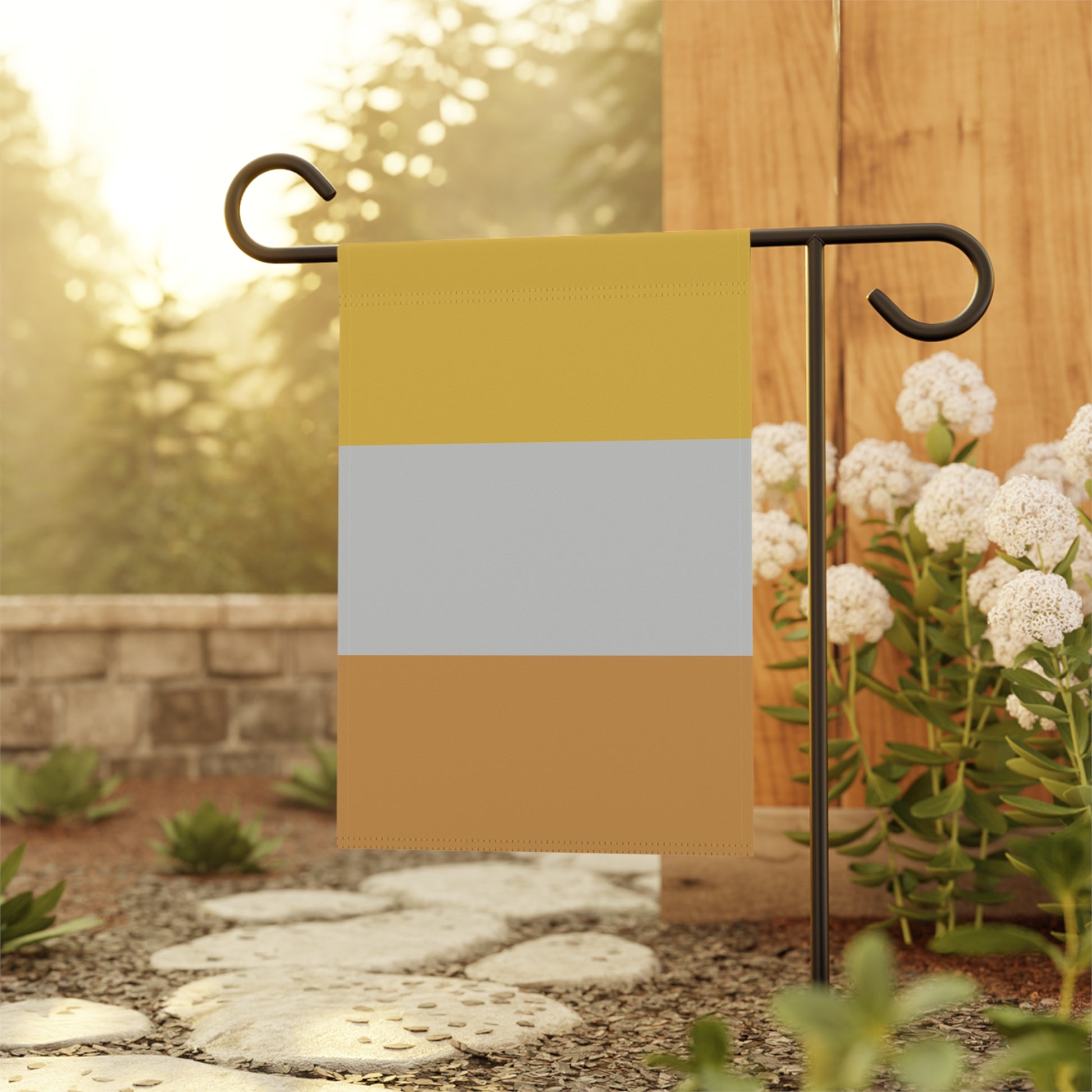 Disability Gold Pride Garden Flag Banner