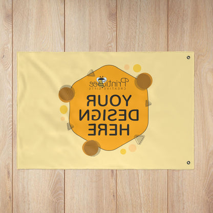 Custom Double-Sided Flag with Grommets
