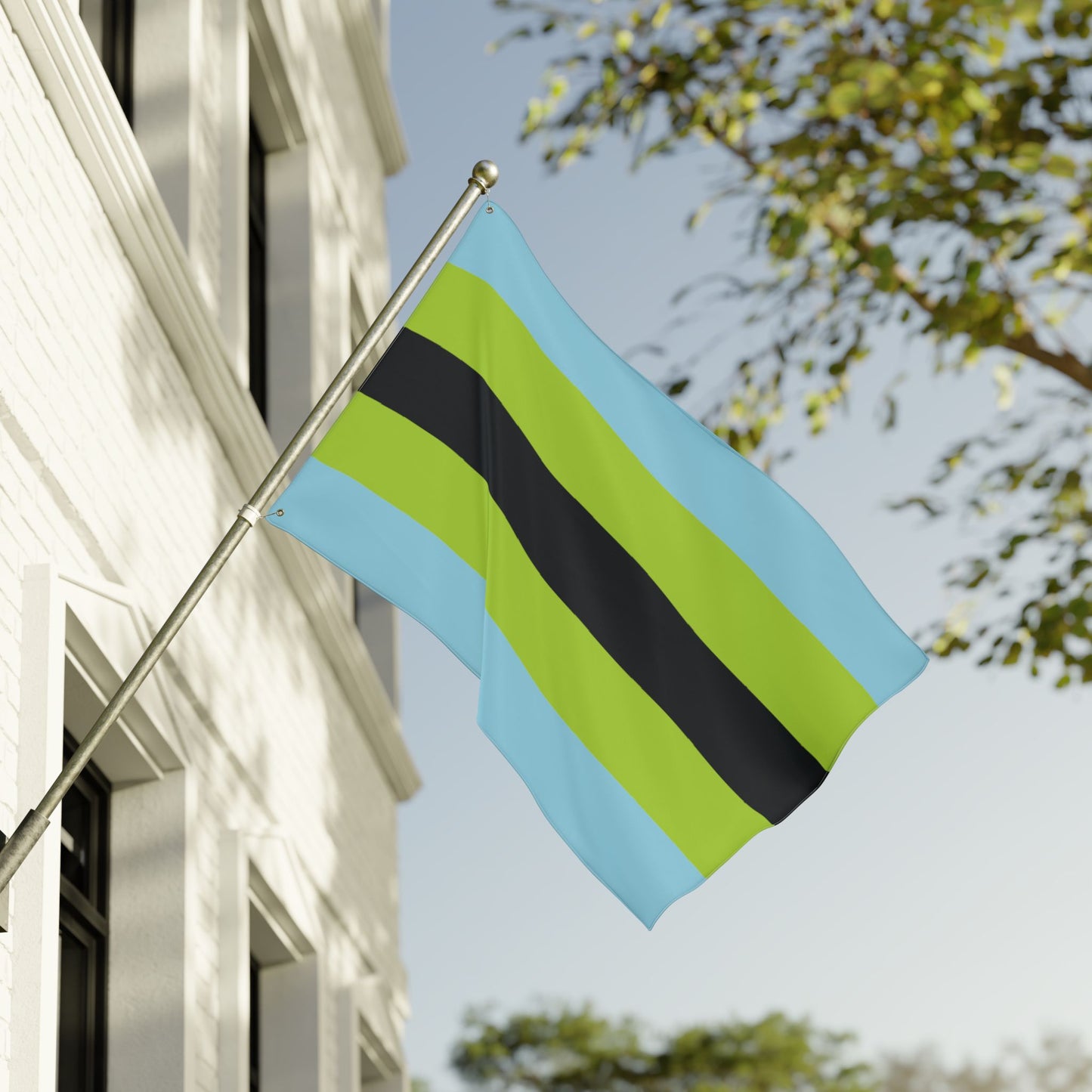 36'' × 60'' Quoigender Double-Sided Pride Flag with Grommets