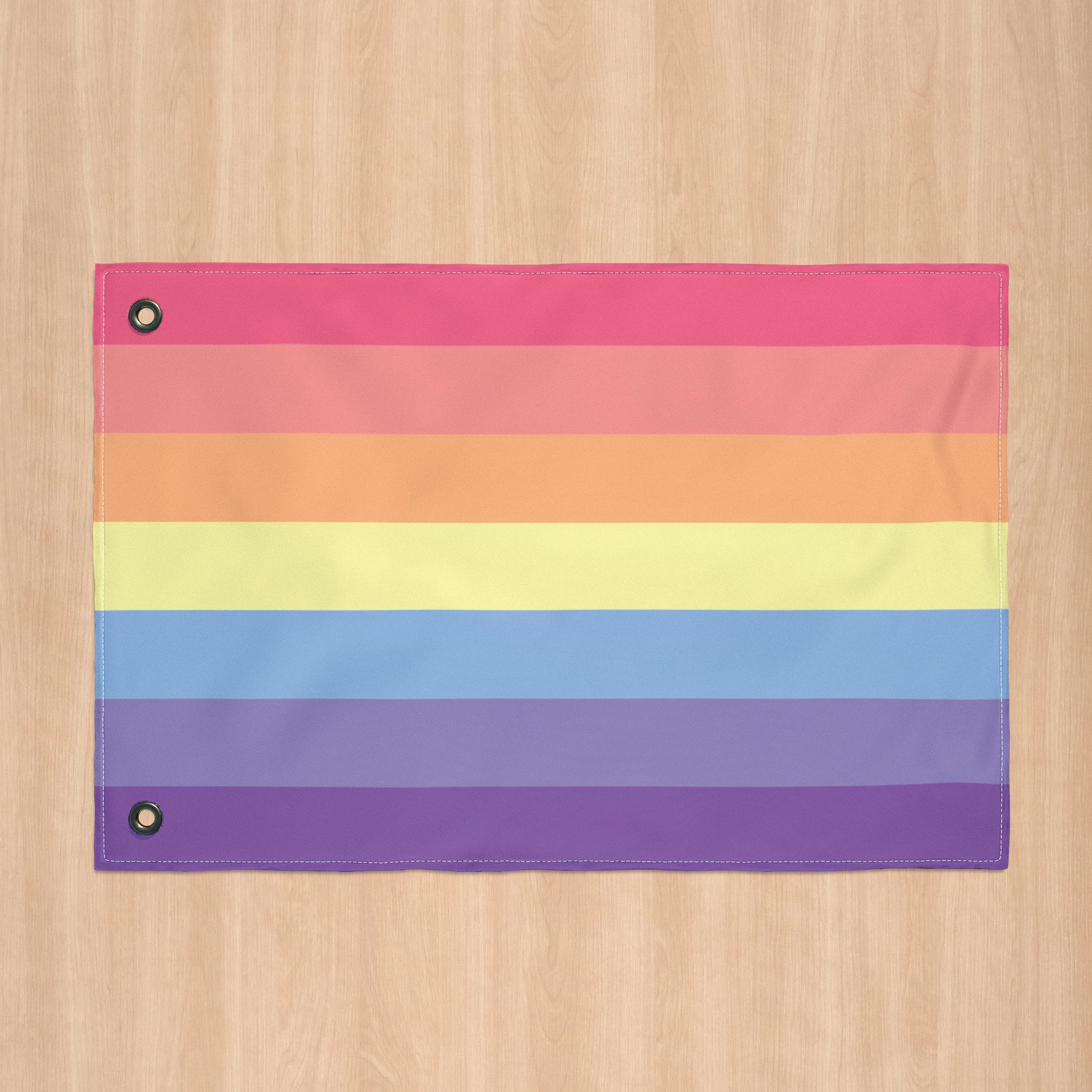 Xenogender Pride Stripes Flag with Grommets