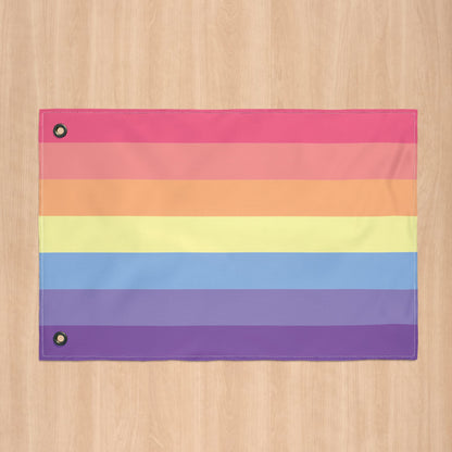 Xenogender Pride Stripes Flag with Grommets