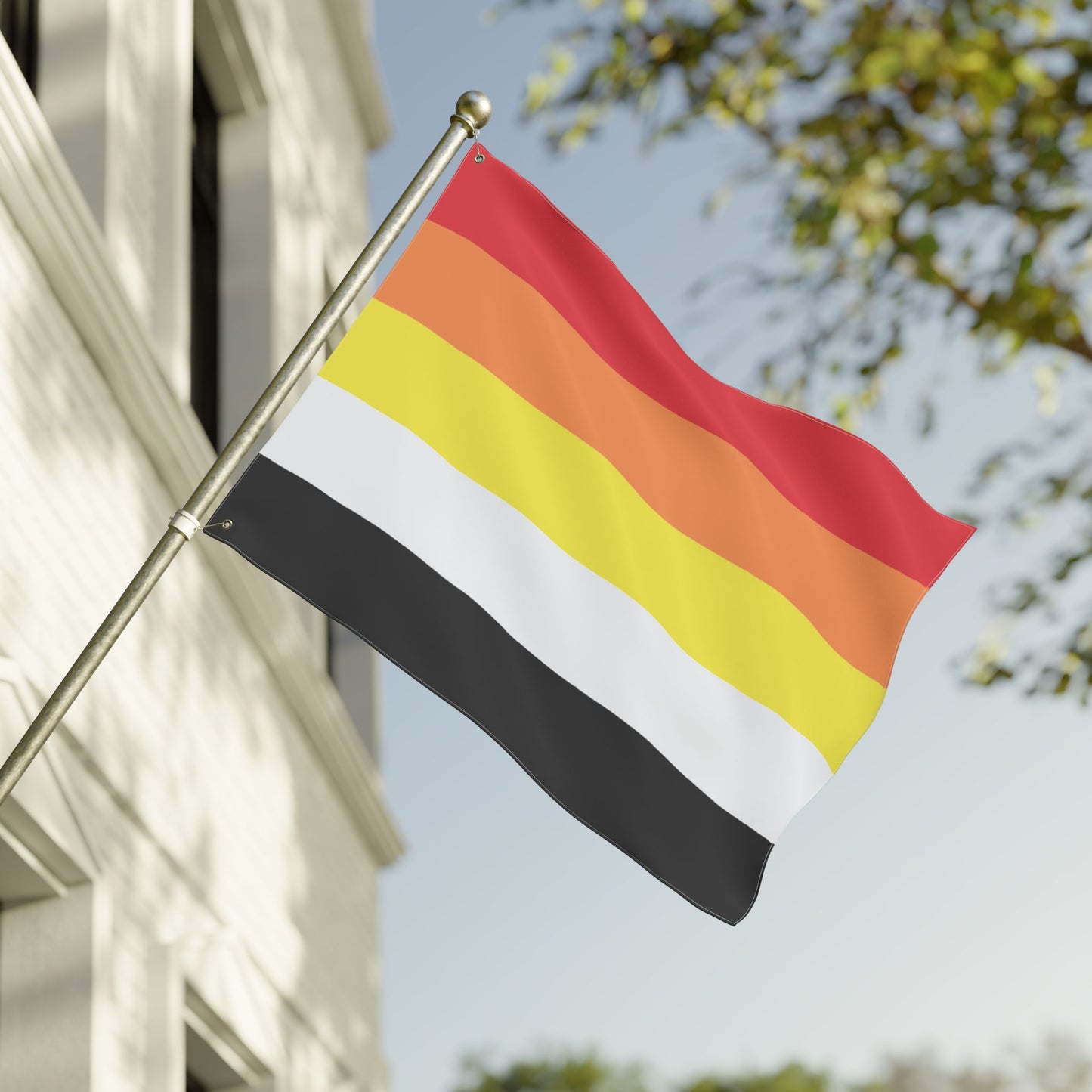30'' × 40'' Lithromantic Pride Flag with Grommets