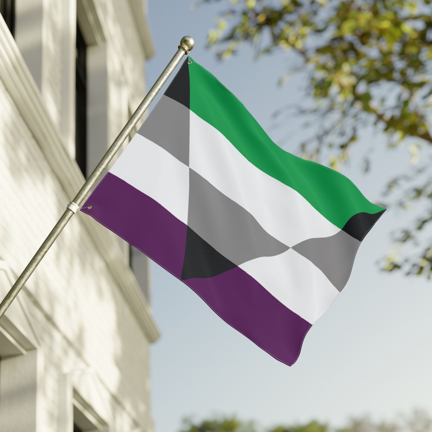 30'' × 40'' Aegorose Pride Flag with Grommets