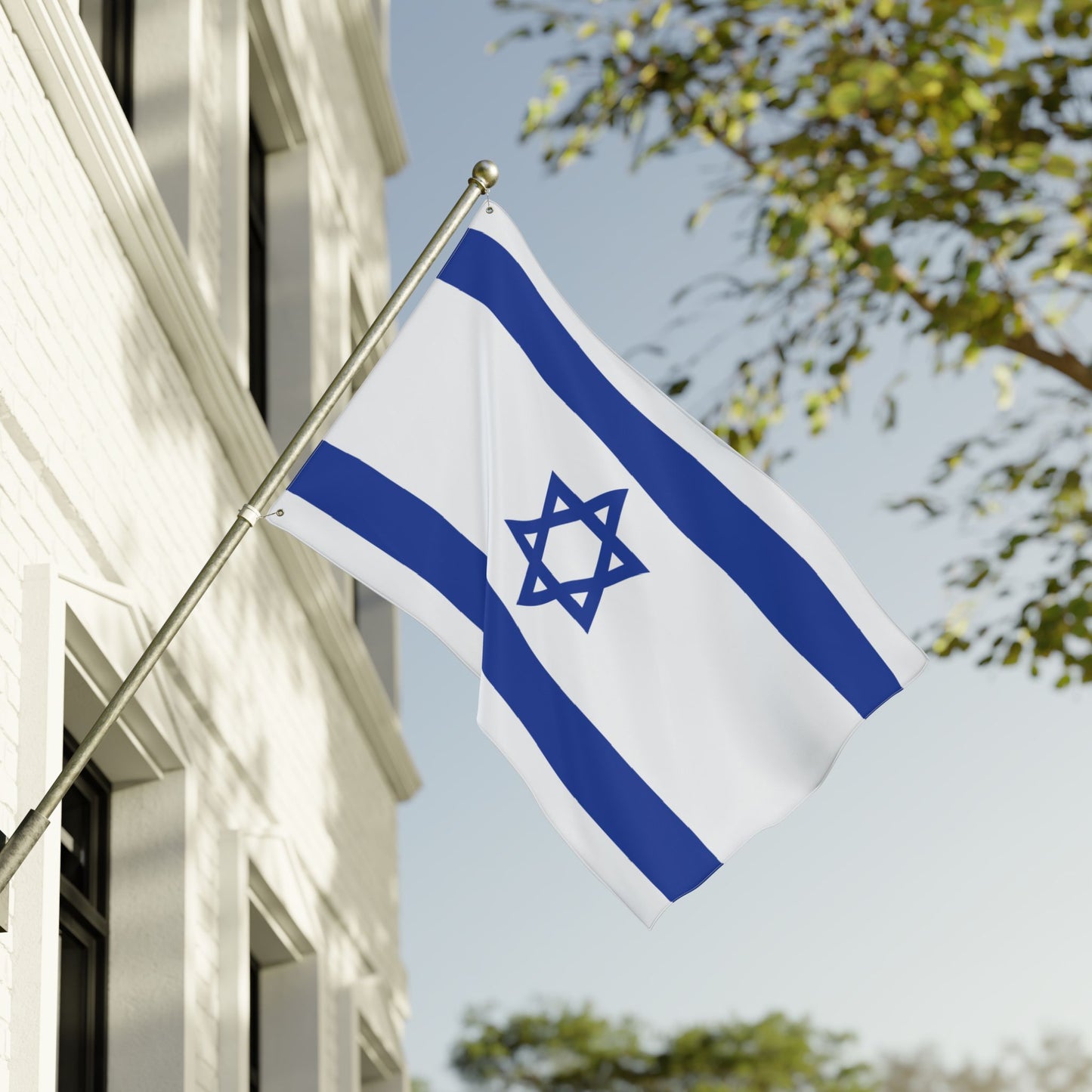 36'' × 60'' Israel Flag with Grommets