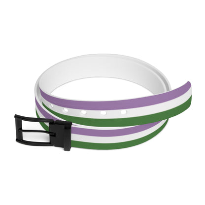 Genderqueer Pride Flag Belt