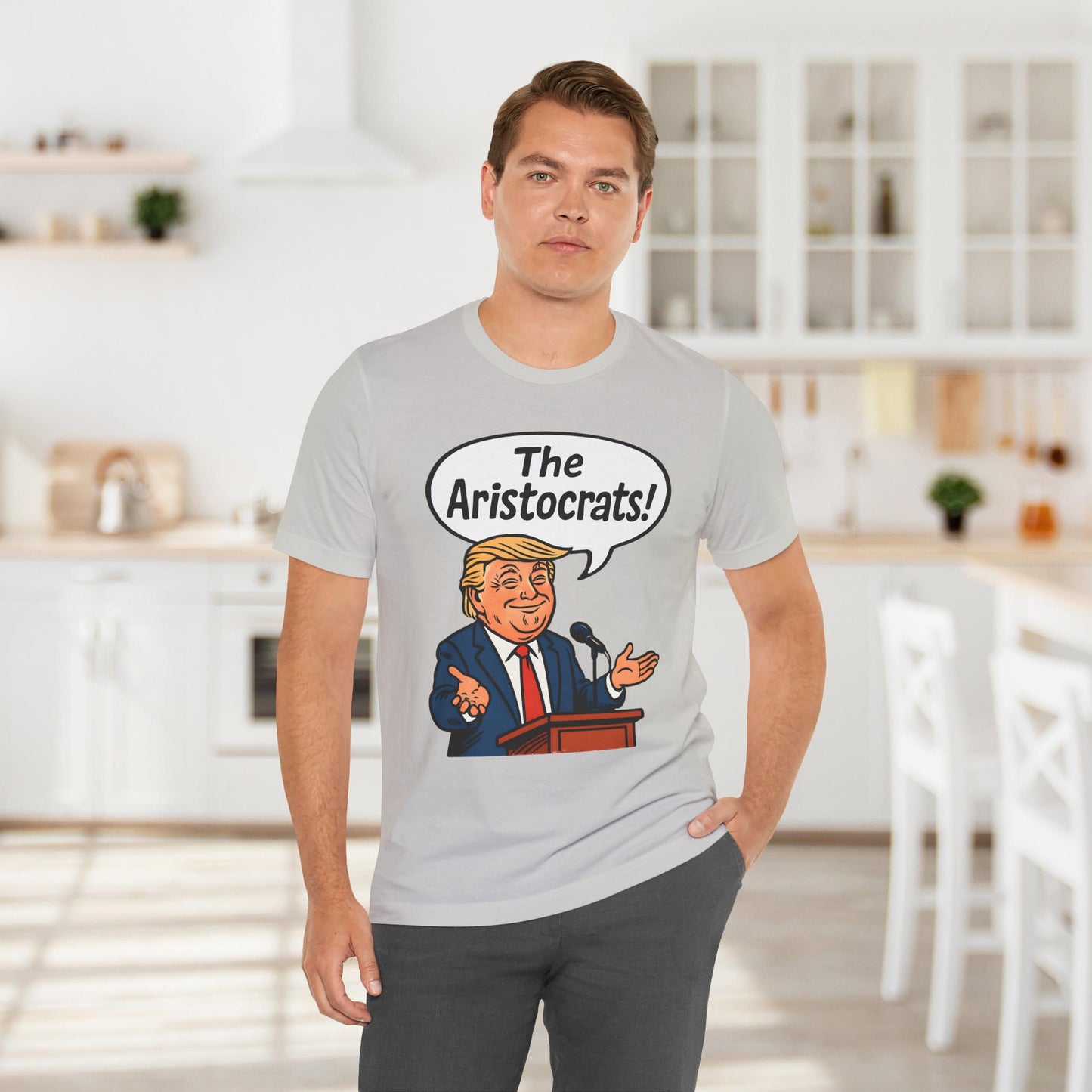 Silver Trump Aristocrats T-Shirt