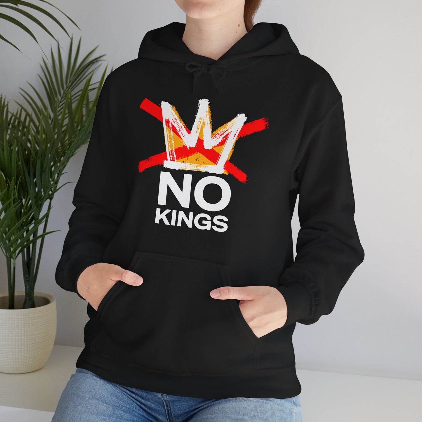No Kings Protest Hoodie
