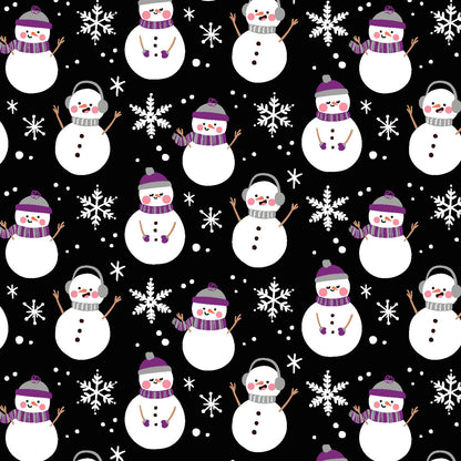 Asexual Pride Snowman Fleece Sherpa Blanket
