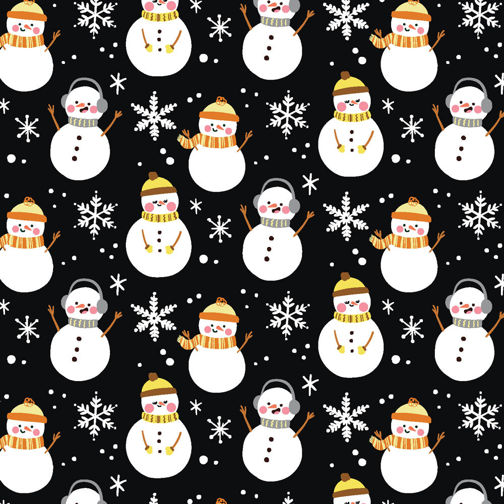 Bear Pride Snowmen Fleece Sherpa Blanket