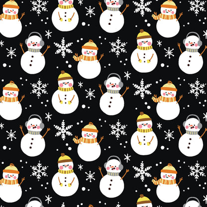 Bear Pride Snowmen Fleece Sherpa Blanket