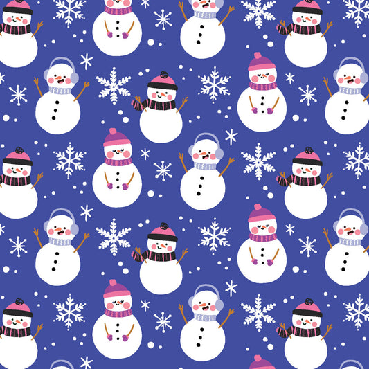 Genderfluid Pride Snowman Fleece Sherpa Blanket