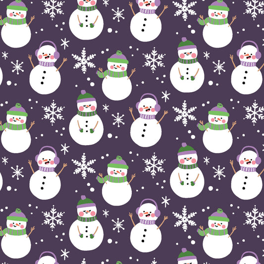 Genderqueer Pride Snowman Fleece Sherpa Blanket