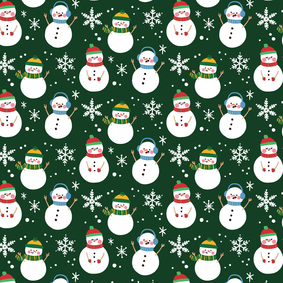 Christmas Snowman Green Fleece Sherpa Blanket