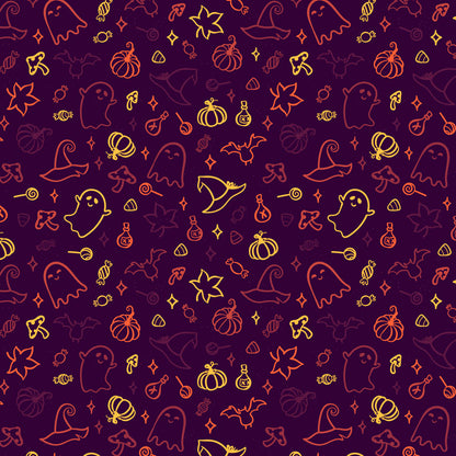 Halloween Maroon Multiolor Pattern Plaid Velveteen Plush Blanket
