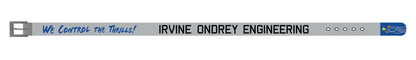 Grey Irvine Ondrey Engineering Logo Belt