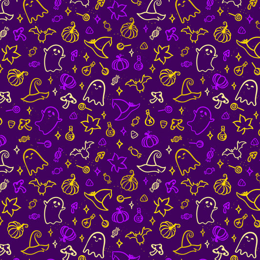 Intersex Pride Halloween Purple Fleece Sherpa Blanket