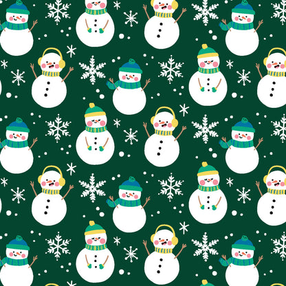 Non-Binary Boy Pride Snowman Fleece Sherpa Blanket