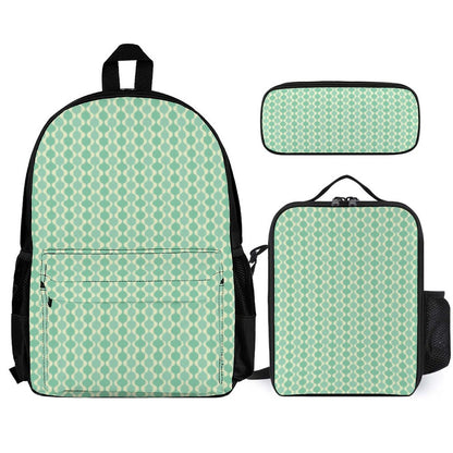 MCM Balusters | Set of 3 Bags (Shoulder Bag, Lunch Bag & Pencil Pouch)