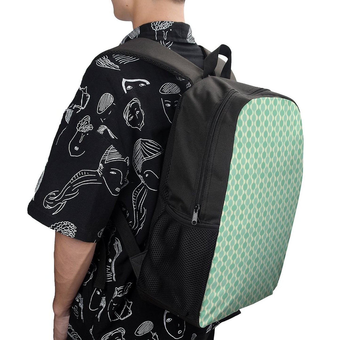 MCM Balusters | 17" Schoolbag & Shoulder Backpack