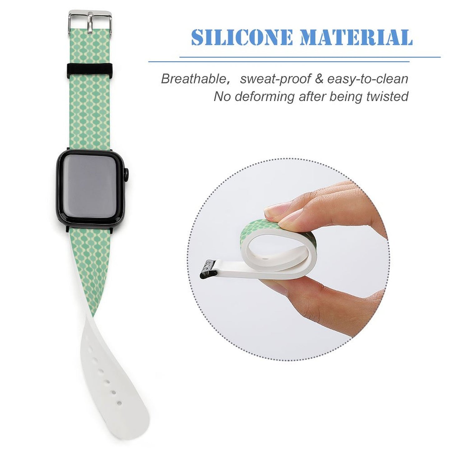 MCM Balusters | iWatch Silicone Strap