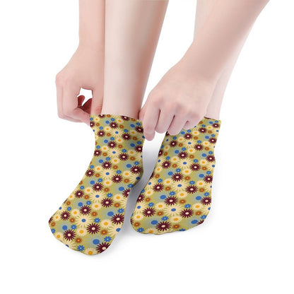 70s Floral Retro | Socks