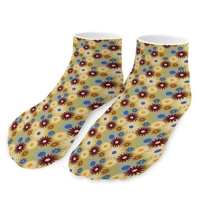 70s Floral Retro | Socks