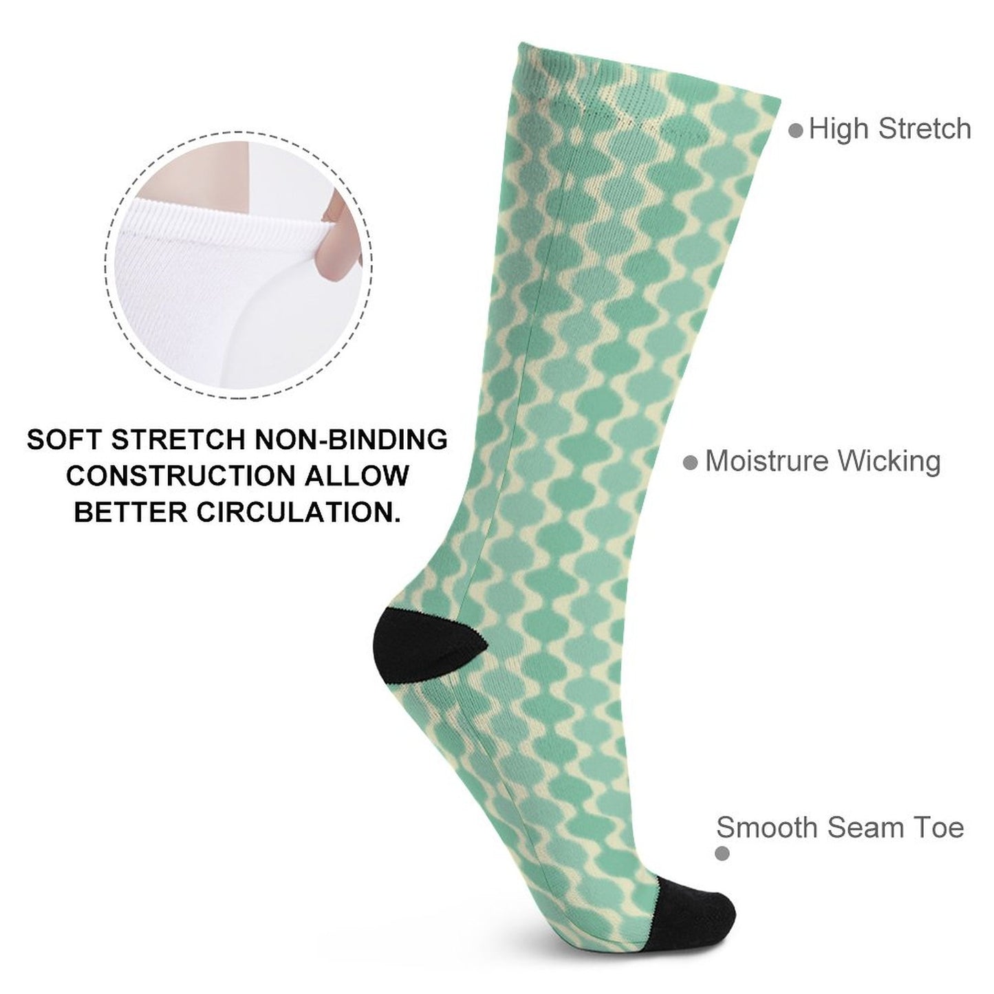MCM Balusters | Cotton Socks