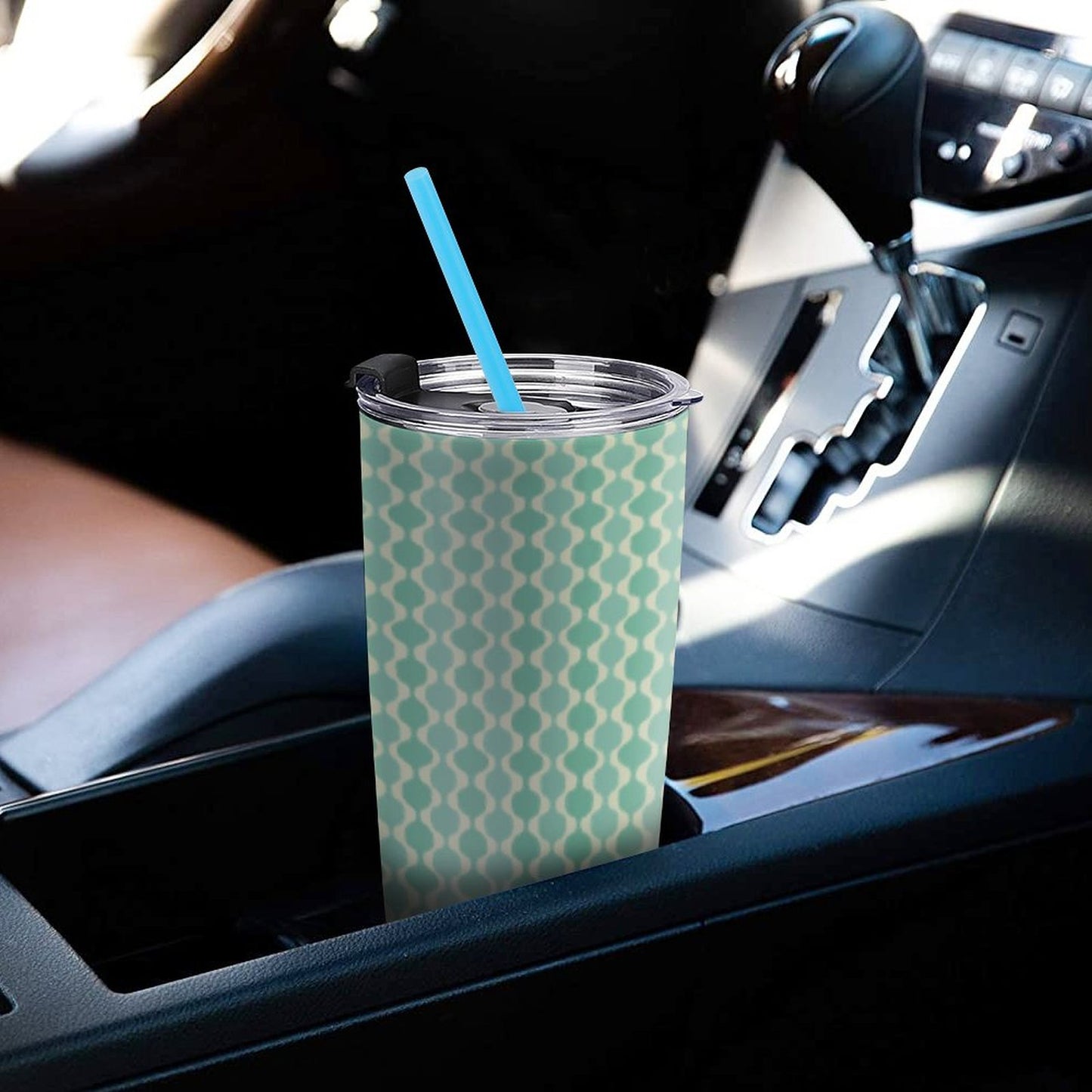 MCM Balusters | Car Travel Coffee Mug with Lid